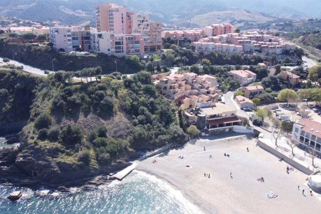 T3 Pieds Dans L'Eau Clim Wifi Terrasse Vue Mer Banyuls-sur-Mer Exterior foto